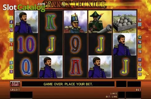 Οθόνη4. Cannon Thunder Κουλοχέρης