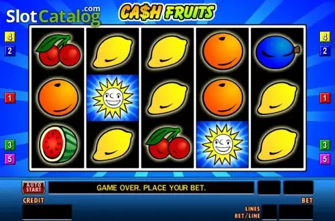 Οθόνη3. Cash Fruits Κουλοχέρης