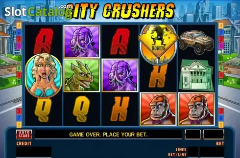 Οθόνη3. City Crushers Κουλοχέρης
