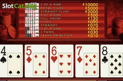 Οθόνη4. Classic Poker Κουλοχέρης