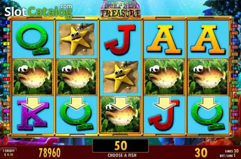 Οθόνη7. Deep Sea Treasure Κουλοχέρης