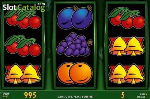 Οθόνη2. Diamond & Fruits HD Κουλοχέρης