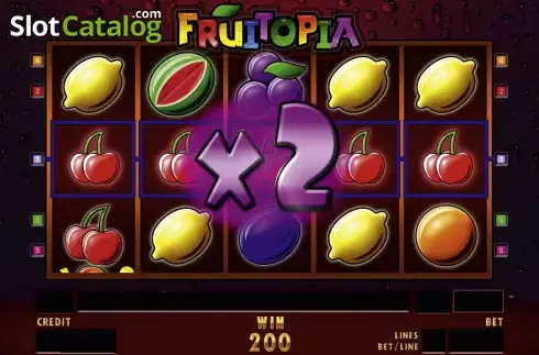 Οθόνη5. Fruitopia Κουλοχέρης