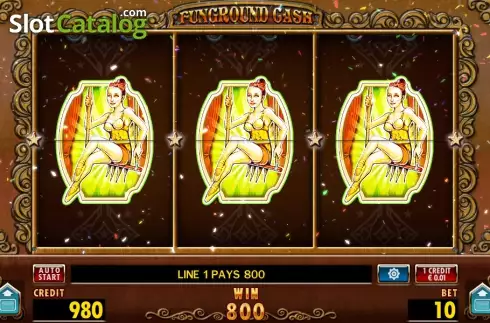 Οθόνη5. Funground Cash Κουλοχέρης