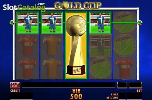 Οθόνη4. Gold Cup (Merkur) Κουλοχέρης
