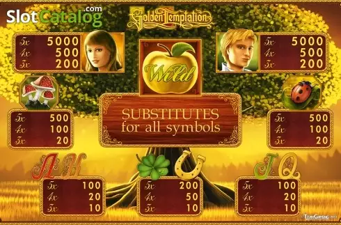 Οθόνη4. Golden Temptation HD Κουλοχέρης