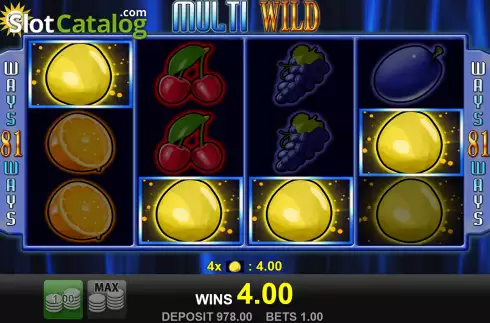 Οθόνη5. Multi Wild Κουλοχέρης
