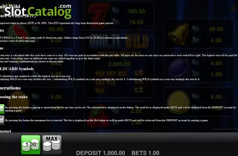 Οθόνη8. Multi Wild Κουλοχέρης