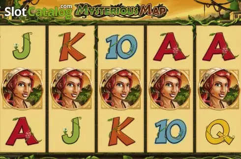 Οθόνη4. Mysterious Map Κουλοχέρης