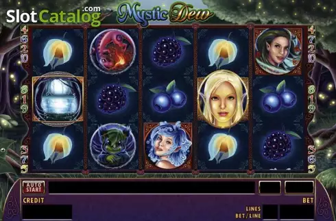 Οθόνη3. Mystic Dew Κουλοχέρης