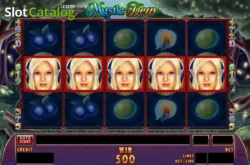 Οθόνη5. Mystic Dew Κουλοχέρης