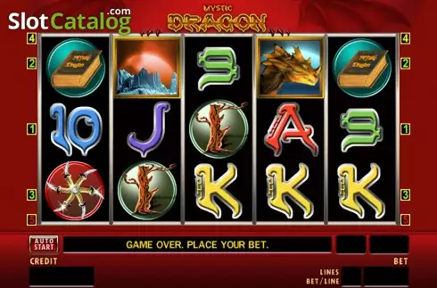 Οθόνη3. Mystic Dragon Κουλοχέρης