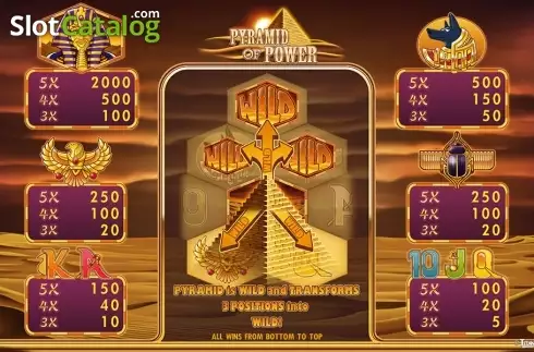 Οθόνη4. Pyramid of Power HD Κουλοχέρης