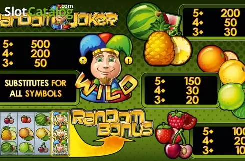 Οθόνη4. Random Joker HD Κουλοχέρης