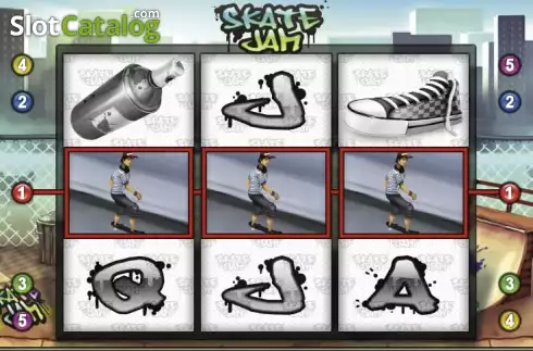 Οθόνη3. Skate Jam Κουλοχέρης