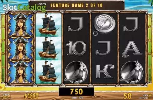 Οθόνη3. Treasure Bay Deluxe HD Κουλοχέρης