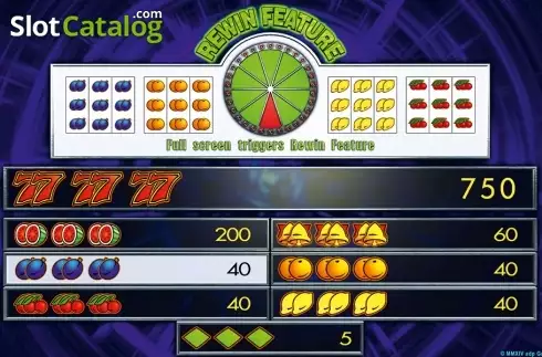 Οθόνη4. Triple Triple Chance HD Κουλοχέρης