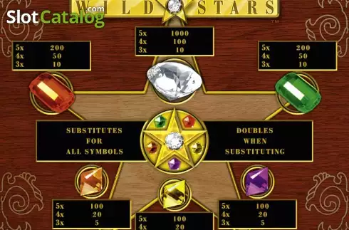 Οθόνη2. Wild Stars (Merkur) Κουλοχέρης