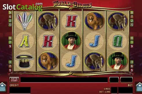 Οθόνη3. World of Circus Κουλοχέρης