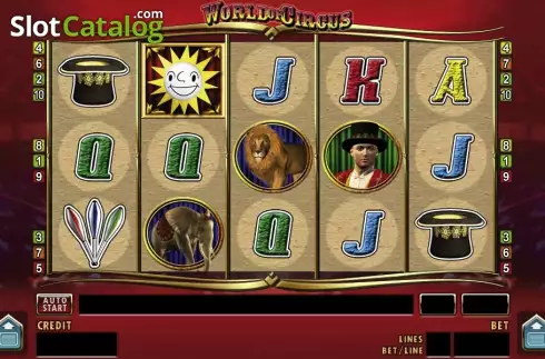 Οθόνη4. World of Circus Κουλοχέρης