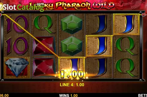 Οθόνη3. Lucky Pharaoh Wild Κουλοχέρης