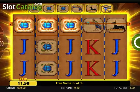 Οθόνη8. Eye of Horus (Reel Time Gaming) Κουλοχέρης