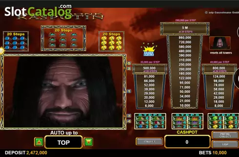 Οθόνη6. Magic monk Rasputin Κουλοχέρης