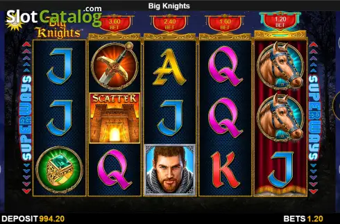 Οθόνη2. Big Knights Κουλοχέρης