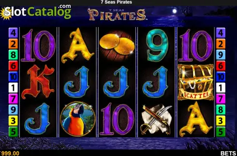 Οθόνη2. 7 Seas Pirates (Merkur) Κουλοχέρης