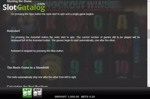 Οθόνη6. Knockout Wins Κουλοχέρης