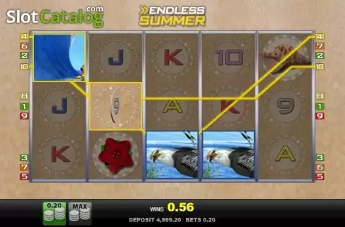 Οθόνη3. Endless Summer Κουλοχέρης 