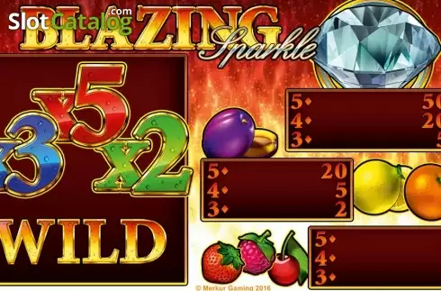 Οθόνη2. Blazing Sparkle Κουλοχέρης 