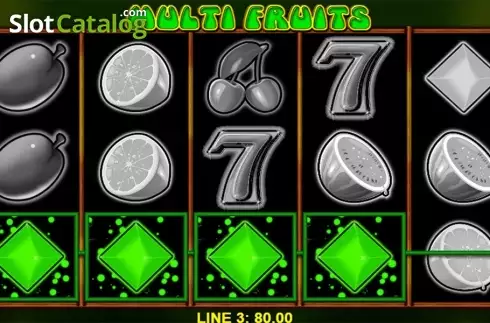 Οθόνη6. Multi Fruits (Merkur) Κουλοχέρης