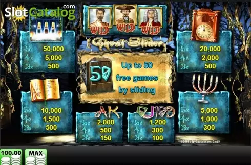 Οθόνη6. Ghost Slider Κουλοχέρης