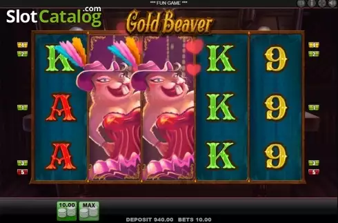 Οθόνη3. Gold Beaver Κουλοχέρης