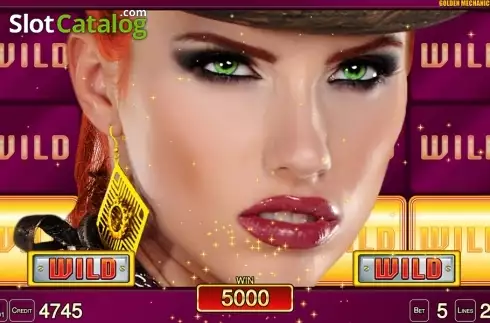 Οθόνη3. Golden Mechanics HD Κουλοχέρης