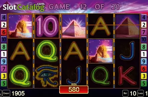 Οθόνη3. Pyramids Deluxe HD Κουλοχέρης