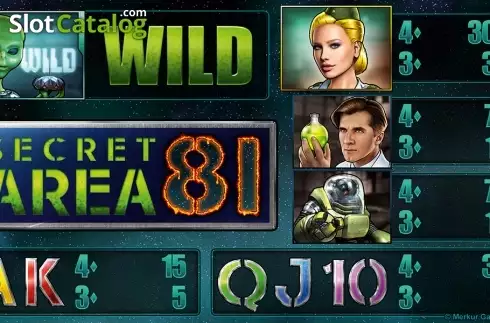 Οθόνη4. Secret Area 81 HD Κουλοχέρης