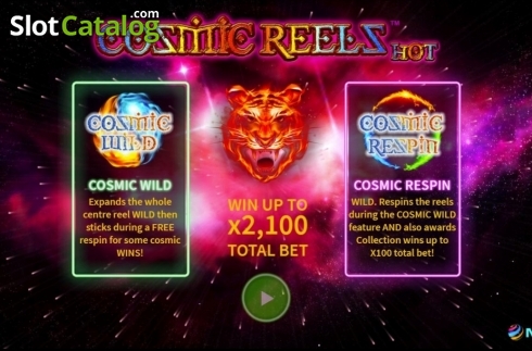 Οθόνη2. Cosmic Reels Hot Κουλοχέρης