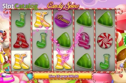 Οθόνη4. Candy Spins Κουλοχέρης