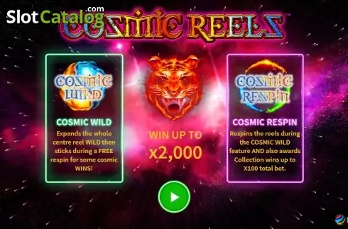 Οθόνη2. Cosmic Reels Κουλοχέρης