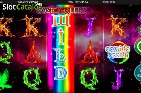 Οθόνη5. Cosmic Reels Κουλοχέρης