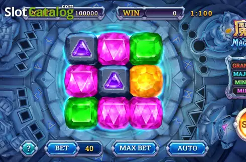 Οθόνη2. Magic Gems (Micro Sova) Κουλοχέρης
