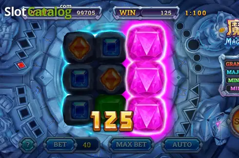 Οθόνη4. Magic Gems (Micro Sova) Κουλοχέρης