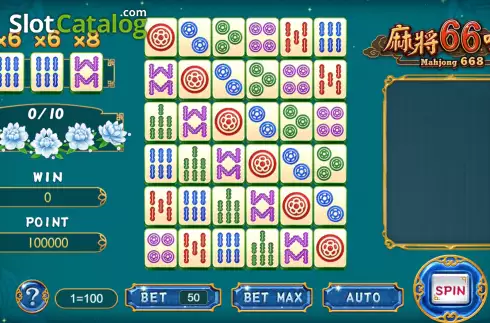 Οθόνη2. Mahjong 668 Κουλοχέρης