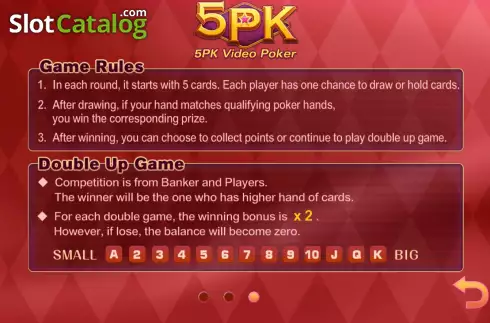 Οθόνη8. 5PK Video Poker Κουλοχέρης