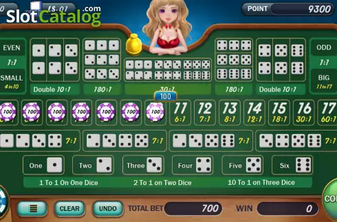 Οθόνη3. Lucky Sic Bo Κουλοχέρης