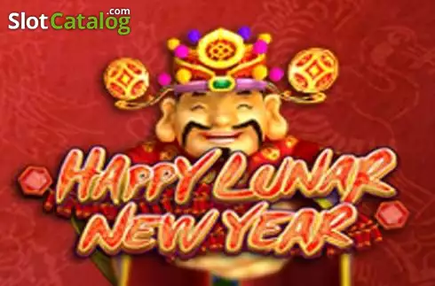 Happy Lunar New Year Λογότυπο Happy Lunar New Year Λογότυπο
