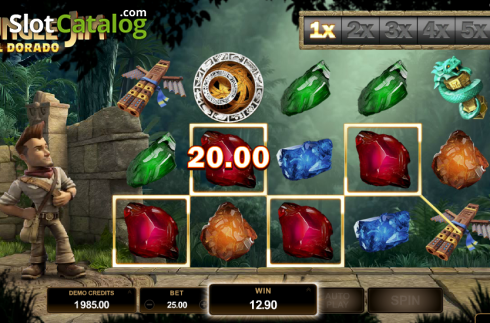 Οθόνη4. Jungle Jim El Dorado Κουλοχέρης