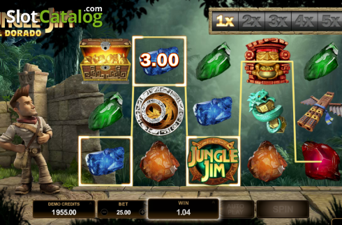 Αγριος. Jungle Jim El Dorado Κουλοχέρης